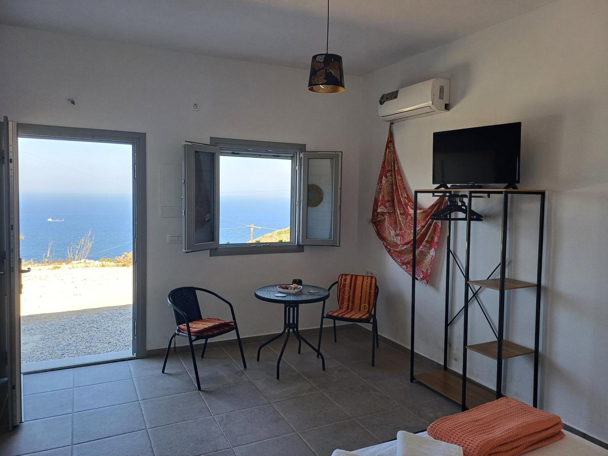 Апартаменти 'Nektarios' Cycladic House With Sunrise And Sea View!! Ія Екстер'єр фото